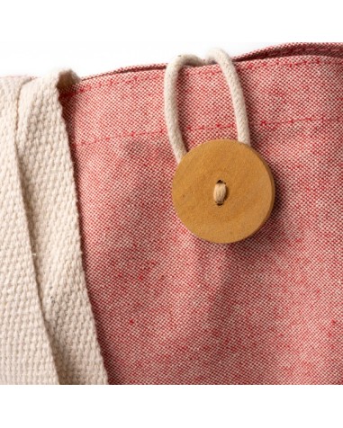 Recycled cotton bag 300g/m2 with long... Recycled cotton bag 300g/m2 with long...