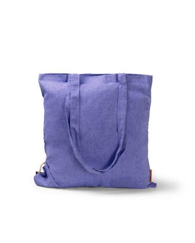 Foldable recycled cotton bag 120g/m2... Foldable recycled cotton bag 120g/m2...
