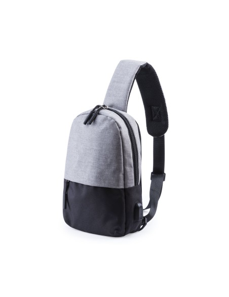 Customizable USB Charging Shoulder Bag - VERSOX