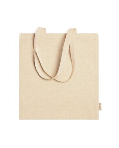 Recycled cotton bag 120g/m2 with long...