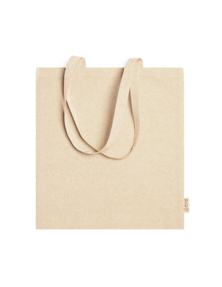 Sac en coton recyclé 120g/m2 à anses longues (42x38cm) - RIVOLI