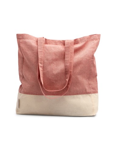 Recycled cotton bag 120g/m2 with long... Recycled cotton bag 120g/m2 with long...