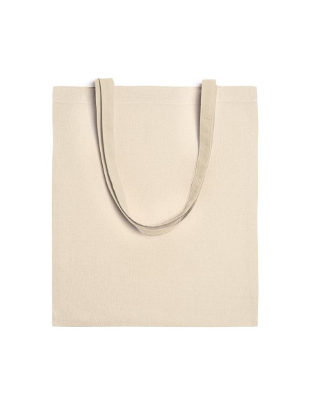 Bolsa compra de algodón 140g/m2 con asas largas (41x37cm)- HILL