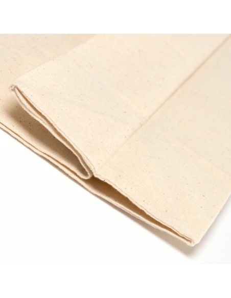 Sac en coton 140g/m2 avec soufflet à la base et sur les côtés avec anses longues - HERON