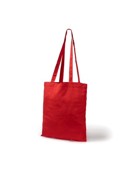 Bolsa algodón 180g/m2 color con asas largas (36x40cm) - MIKA