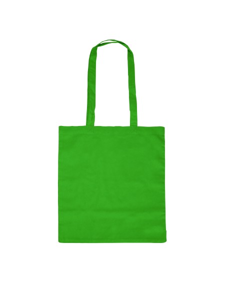 180g/m2 cotton bag in color with long handles (36x40cm) - MIKA