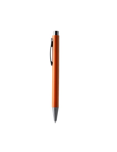 ABS push button ballpoint pen with metallic finish details - ROLAND