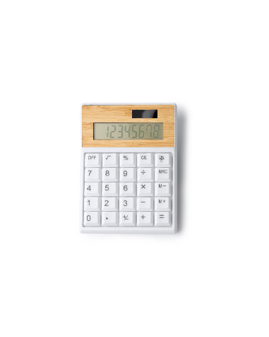 Calculatrice en plastique ABS recyclé... Calculatrice en plastique ABS recyclé...