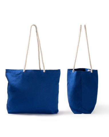 260g/m2 cotton beach bag with long... 260g/m2 cotton beach bag with long...