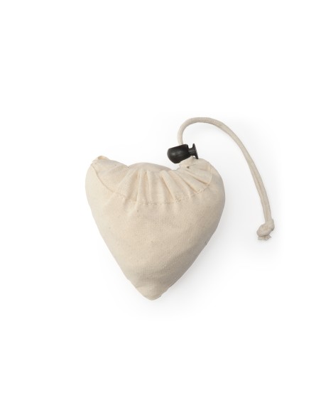 Bolsa compra plegable de algodón105g/m2 con asas largas (37x41cm) - DUNE