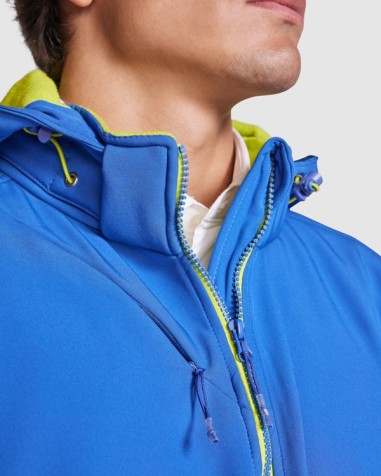 Chaqueta softshell de 2 capas bicolor... Chaqueta softshell de 2 capas bicolor...