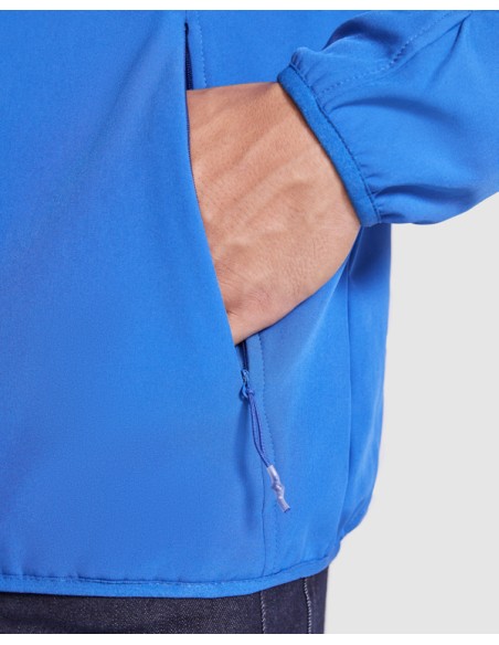 Jaqueta softshell de 2 capes bicolor amb caputxa ADULT - SIBERIA ROLY