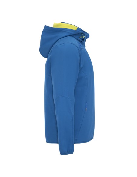 Chaqueta softshell de 2 capas bicolor con capucha ADULTO - SIBERIA ROLY