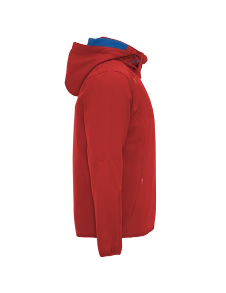 Jaqueta softshell de 2 capes bicolor amb caputxa ADULT - SIBERIA ROLY