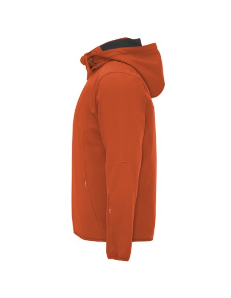 Jaqueta softshell de 2 capes bicolor amb caputxa ADULT - SIBERIA ROLY