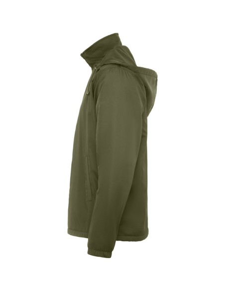 Chaqueta ligera repelente al agua con interior de forro polar y capucha ADULTO - MAKALU ROLY