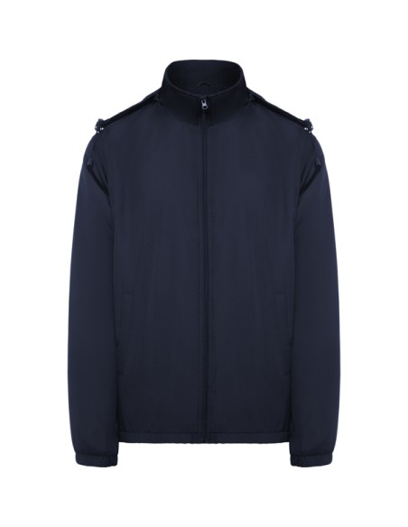 Lightweight, water-repellent jacket with fleece lining and hood for adults - Makalu Roly