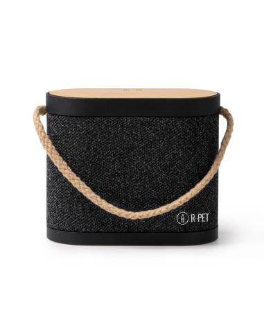 Wireless speaker with bamboo body and... Wireless speaker with bamboo body and...