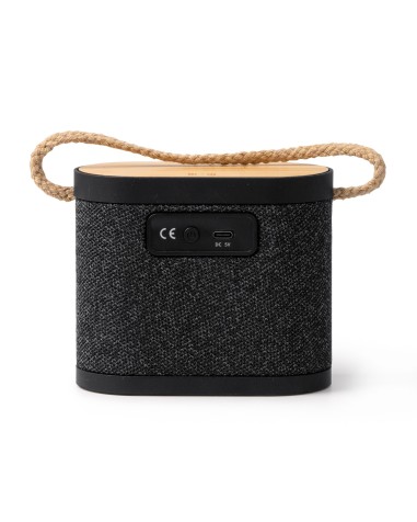 Wireless speaker with bamboo body and... Wireless speaker with bamboo body and...