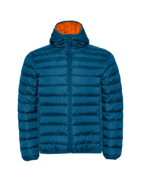Padded jacket with feather-touch filling and hood ADULT/CHILD - Norway Roly
