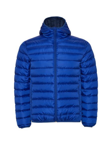Padded jacket with feather-touch filling and hood ADULT/CHILD - Norway Roly
