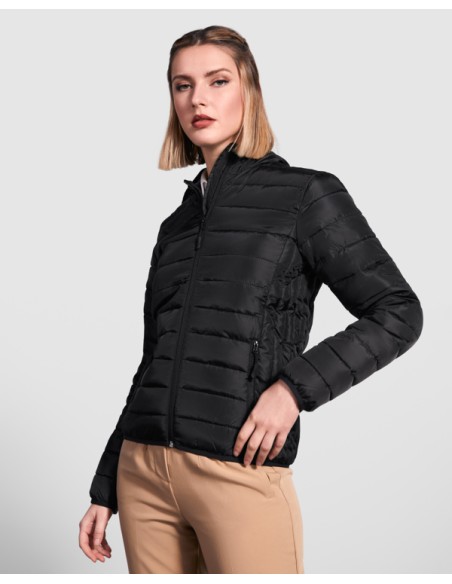 Jaqueta encoixinada amb tacte ploma i caputxa DONA - NORWAY WOMAN ROLY