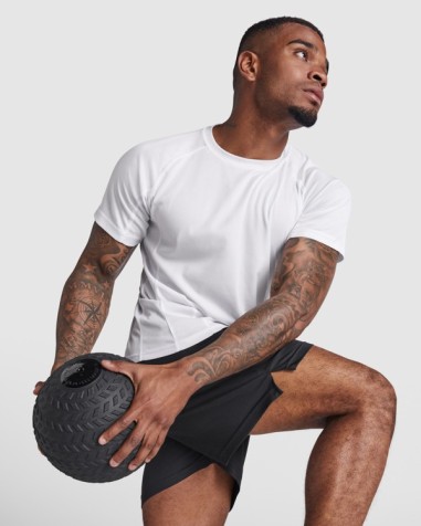 T-shirt technique à manches raglan et...