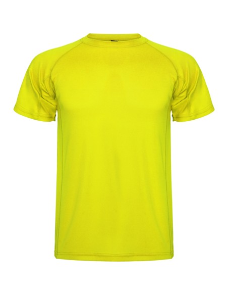 150 g/m² technical raglan sleeve T-shirt with round neck - Adult and Child - Montecarlo Roly