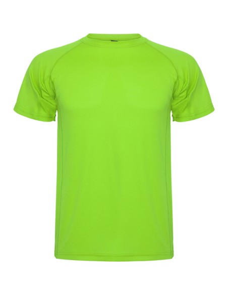 150 g/m² technical raglan sleeve T-shirt with round neck - Adult and Child - Montecarlo Roly