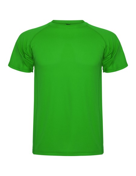 Camiseta técnica de manga ranglán 150 g/m² cuello redondo - ADULTO Y INFANTIL - MONTECARLO ROLY