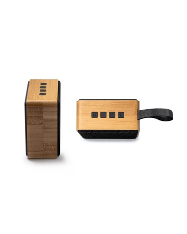 Wireless Speaker with Bamboo and RPET... Wireless Speaker with Bamboo and RPET...