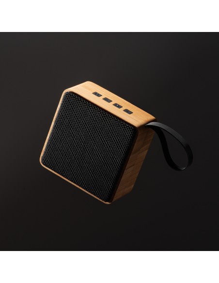 Altavoz Inalámbrico con cuerpo de Bambu y RPET 3W - BEMOL