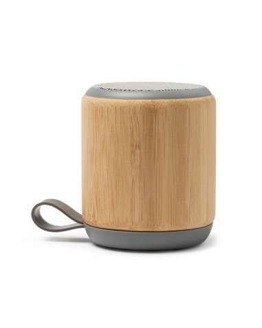 Bamboo finished speaker with... Bamboo finished speaker with...