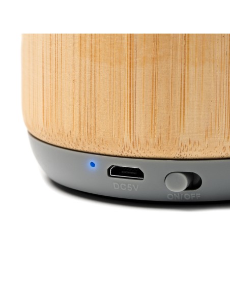 Bamboo finished speaker with Bluetooth 5.0 and 3W - SOLUM
