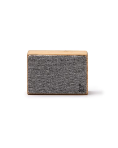 Wireless speaker made of bamboo and... Wireless speaker made of bamboo and...