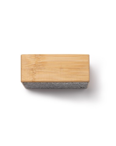 Wireless speaker made of bamboo and... Wireless speaker made of bamboo and...