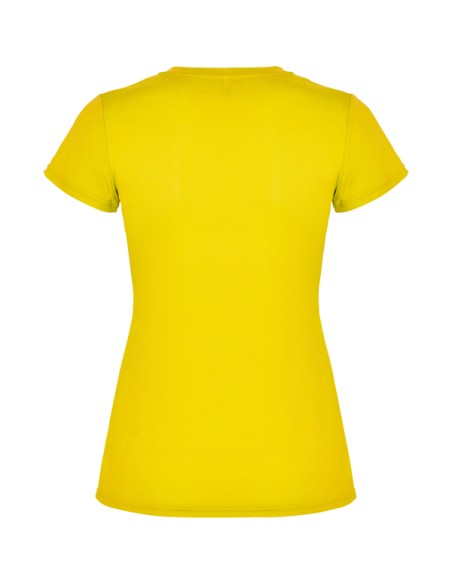 Short-sleeved fitted technical T-shirt, 150 g/m², round neck - WOMAN - MONTECARLO ROLY