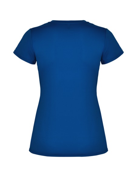 Short-sleeved fitted technical T-shirt, 150 g/m², round neck - WOMAN - MONTECARLO ROLY
