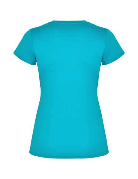 Short-sleeved fitted technical T-shirt, 150 g/m², round neck - WOMAN - MONTECARLO ROLY