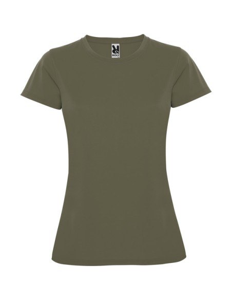 Short-sleeved fitted technical T-shirt, 150 g/m², round neck - WOMAN - MONTECARLO ROLY