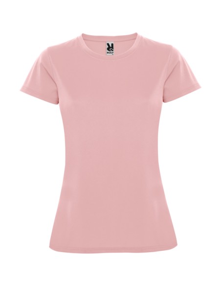 Short-sleeved fitted technical T-shirt, 150 g/m², round neck - WOMAN - MONTECARLO ROLY