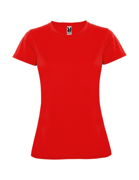Camiseta técnica de manga corta entallada 150 g/m² cuello redondo - WOMAN - MONTECARLO ROLY