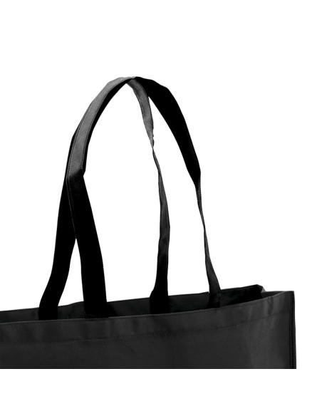 Thick 100g/m2 nonwoven bag with gusset (40x32x11cm) - Tucson