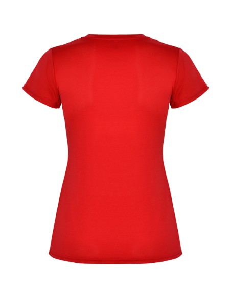 Short-sleeved fitted technical T-shirt, 150 g/m², round neck - WOMAN - MONTECARLO ROLY