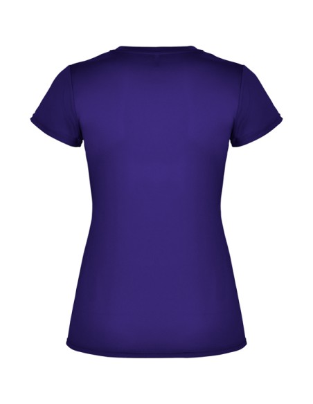 Short-sleeved fitted technical T-shirt, 150 g/m², round neck - WOMAN - MONTECARLO ROLY