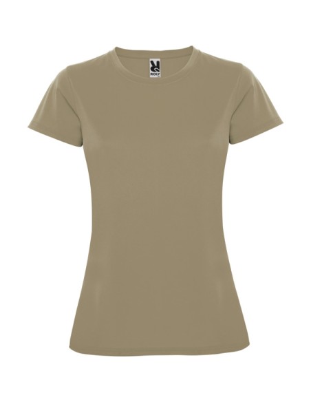 Short-sleeved fitted technical T-shirt, 150 g/m², round neck - WOMAN - MONTECARLO ROLY