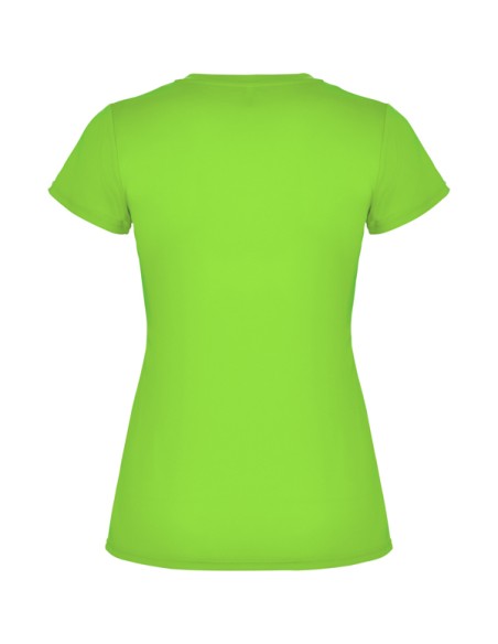 Short-sleeved fitted technical T-shirt, 150 g/m², round neck - WOMAN - MONTECARLO ROLY