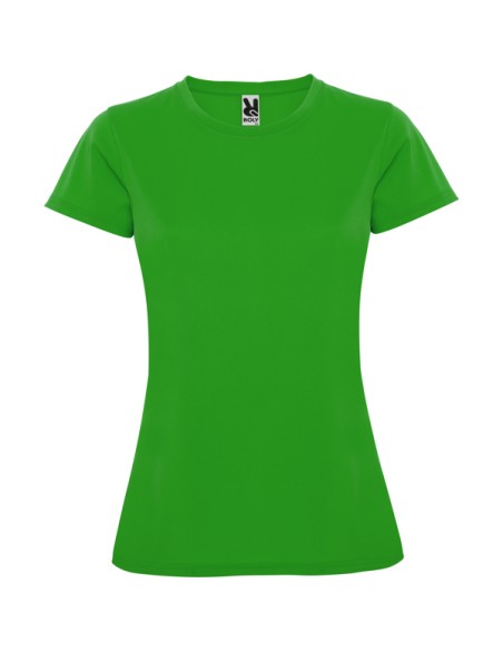 Short-sleeved fitted technical T-shirt, 150 g/m², round neck - WOMAN - MONTECARLO ROLY