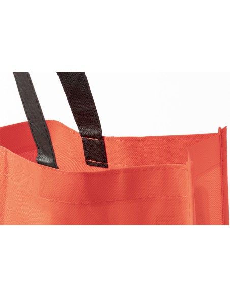 Thick 100g/m2 nonwoven bag with gusset (40x32x11cm) - Tucson