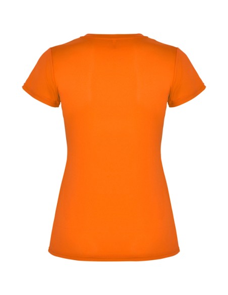 Short-sleeved fitted technical T-shirt, 150 g/m², round neck - WOMAN - MONTECARLO ROLY